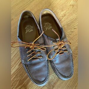 J.Crew Camp shoes in leather.